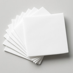 Лист фторопластовый Ф-4 400x400х5 ТУ 6-05-810-88