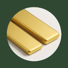 Полоса из золота и сплавов ЗлНСрНЦМ585-80-8.2-2.5 ГОСТ 7221-80